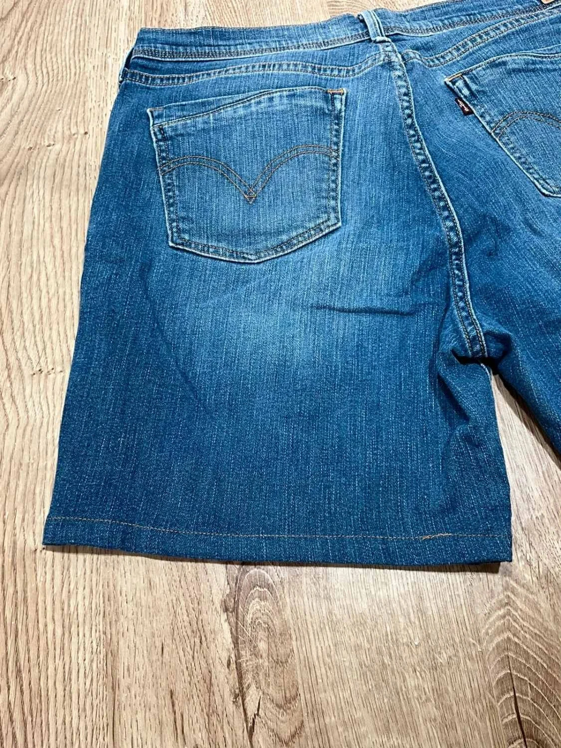 Short Levi's 14 - W32 Femme 98% Coton Bleu délavé Slv006 – photo 7